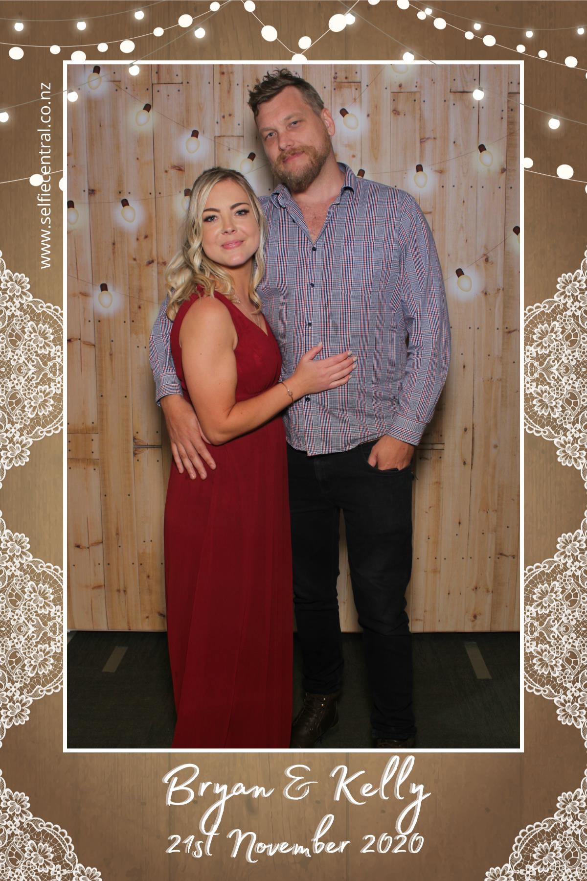 Bryan & Kelly's wedding | View more photos from the event at gallery.photobooth.co.nz/u/SelfieCentral/Bryan-Kellys-wedding